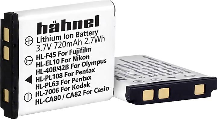 Produktbild Hähnel Ersatzakku HL-F45, für Fuji NP-45 (Kamera Akku)