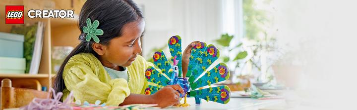 Actual product image LEGO Creator Exotic Peacock (31157, LEGO Creator Expert)