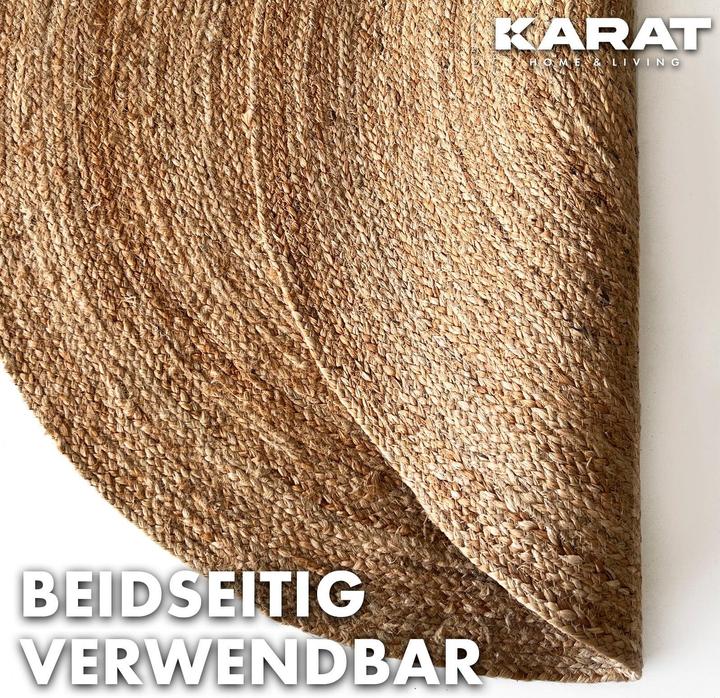 Produktbild Karat Jute-Teppich (90 x 90 cm)
