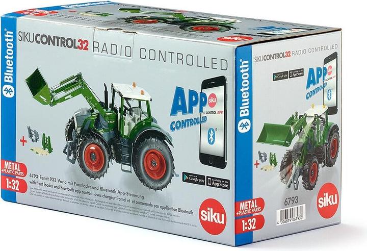 Actual product image Siku Fendt 933 Vario with front loader