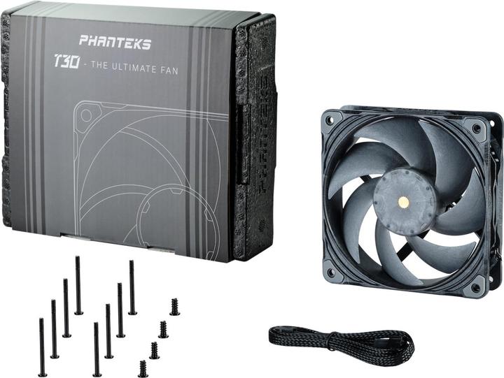 Actual product image Phanteks T30 PWM 120mm fan (120 mm, 1 x)
