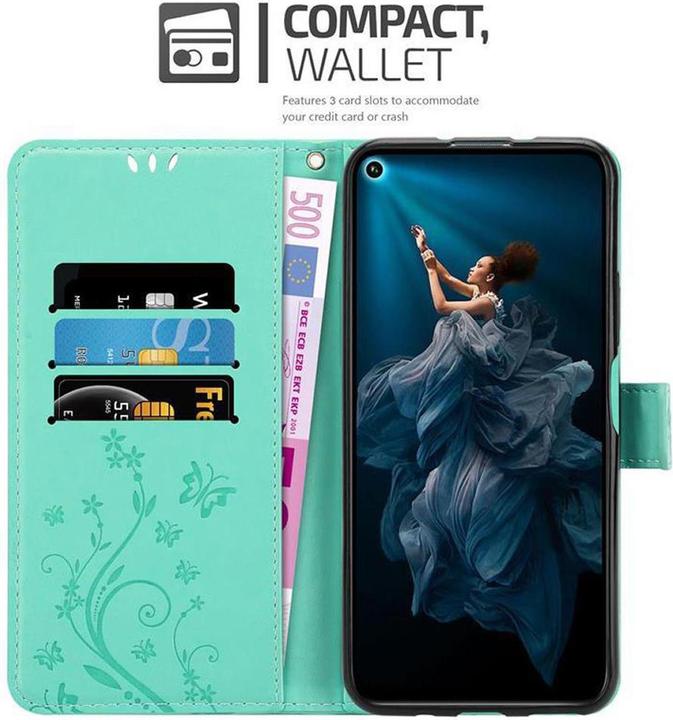 Produktbild Cadorabo Flower Book Cover (Honor 20 Pro)