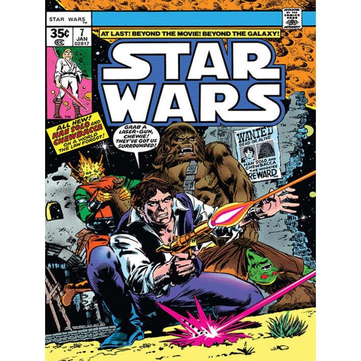 Actual product image Star Wars Canvas Print Surrounded (80 x 60 cm)