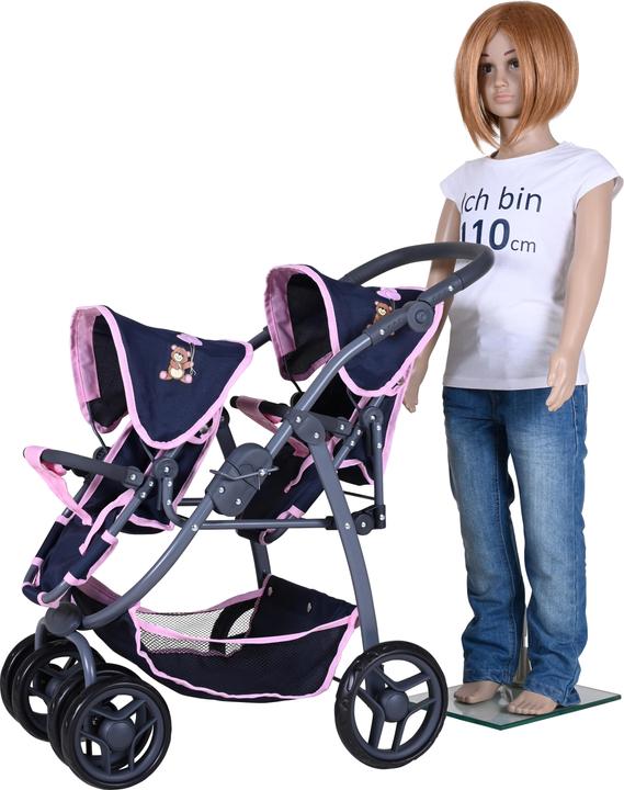 Produktbild Knorrtoys Zwillingspuppenwagen Milo
