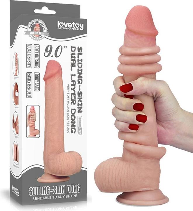 Produktbild Lovetoy Sliding Skin Dildo