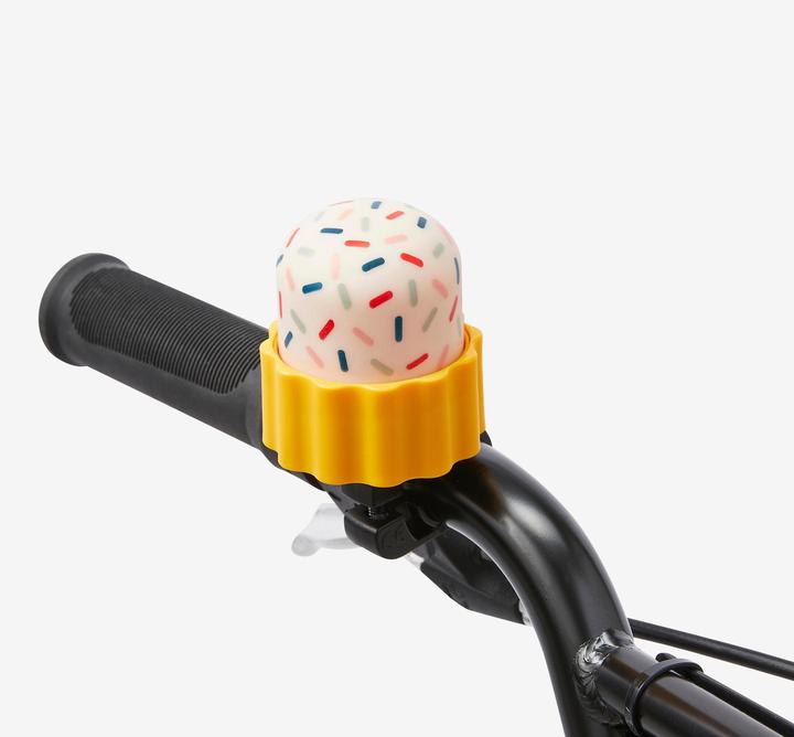 Actual product image Btwin Children's bicycle bell 2-in-1 - Firstbell confetti