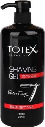 Image du produit Totex Gel de rasage pour la peau sensible et lisse Effet froid Soins pour hommes Corps entier Ligne de (750 ml, Gel de rasage)