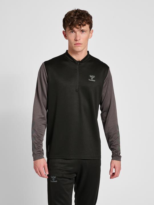 Actual product image hummel Ongrid 1/2 Zip Poly Sweat (S)