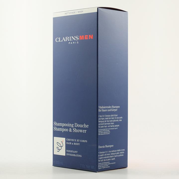 Image du produit Clarins Shampoing Douche Men (200 ml, Shampoing liquide)