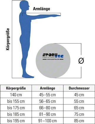 Produktbild Ledraplastic Gymnastikball (65 cm)