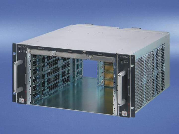 Actual product image Schroff 5 U, 6 slot, with PEM - ATCA SYSTEM 5HE 6S