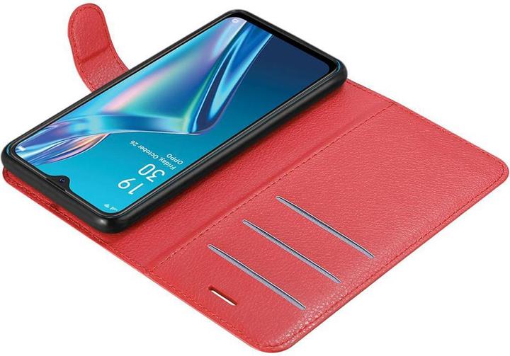 Actual product image Cadorabo Book with stand function cover (Oppo A12)