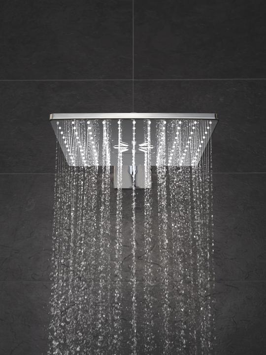 Actual product image Grohe Rainshower SmartActive 310 Cube overhead shower set (2 Beam types, 25 l/min)