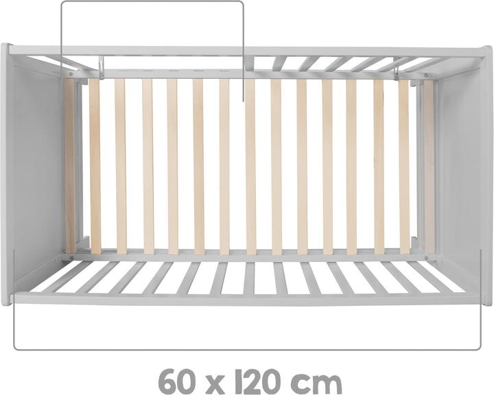 Actual product image Roba Side bed and cot