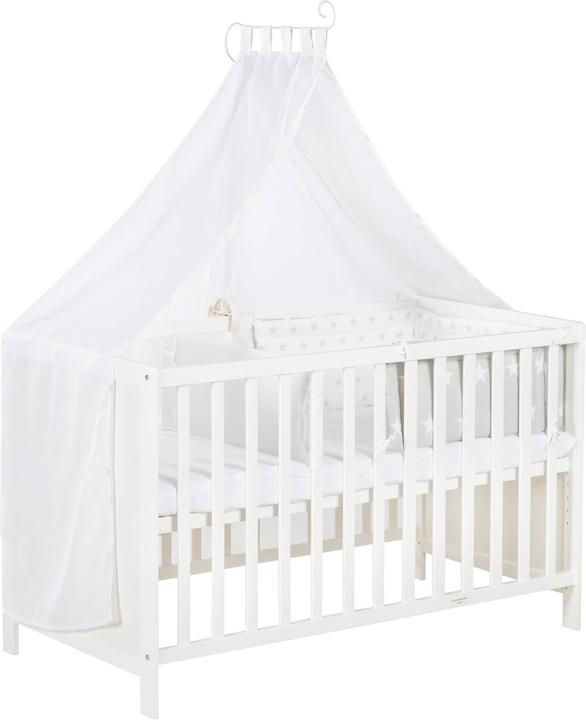 Roba Lit multifonctionnel avec fonction d'appoint, 60x120 cm étoiles grises (60 x 120 cm)
