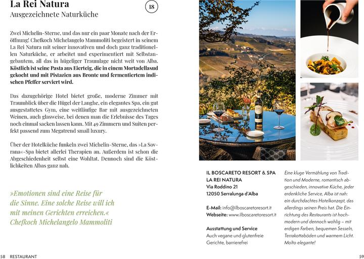 Nährwerte und Zutaten Essen, Trinken, Erleben – Piemont (Deutsch, Enzo Battaglia, 2024)