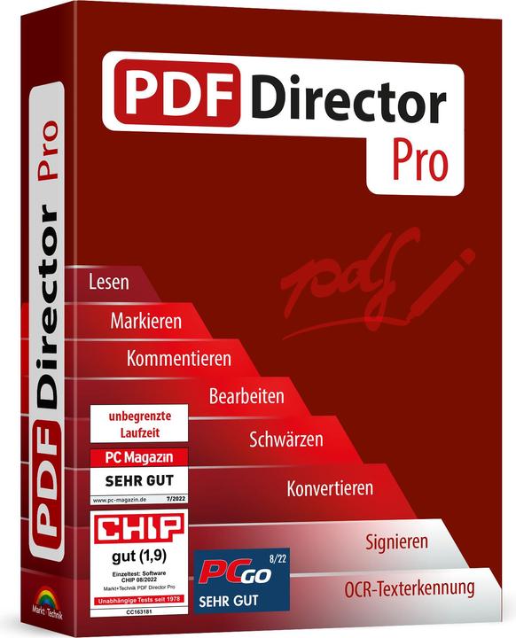 Produktbild PDF Director Download Code (1 User, 1 Geräte/User, unbegrenzt)