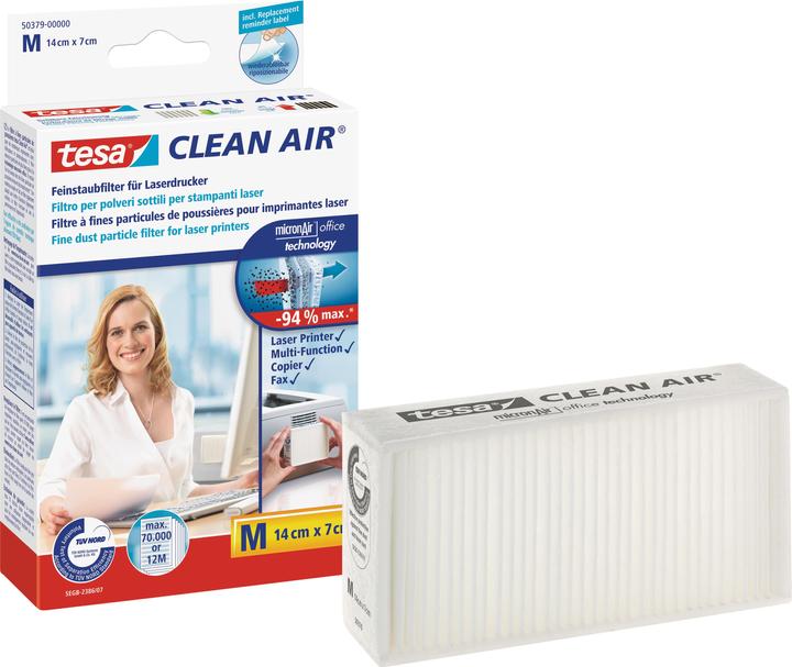 tesa Filtro per polveri fini Clean Air M per stampanti laser