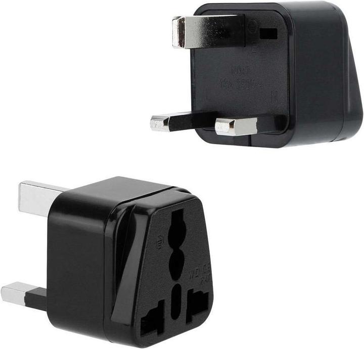 Immagine prodotto Intirilife Set di 4 adattatori per prese UK tipo G