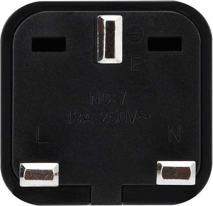 Immagine prodotto Intirilife Set di 4 adattatori per prese UK tipo G