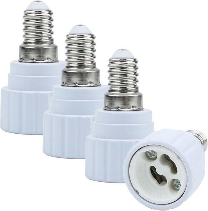 Produktbild Intirilife E14 auf GU10 Lampensockel Adapter