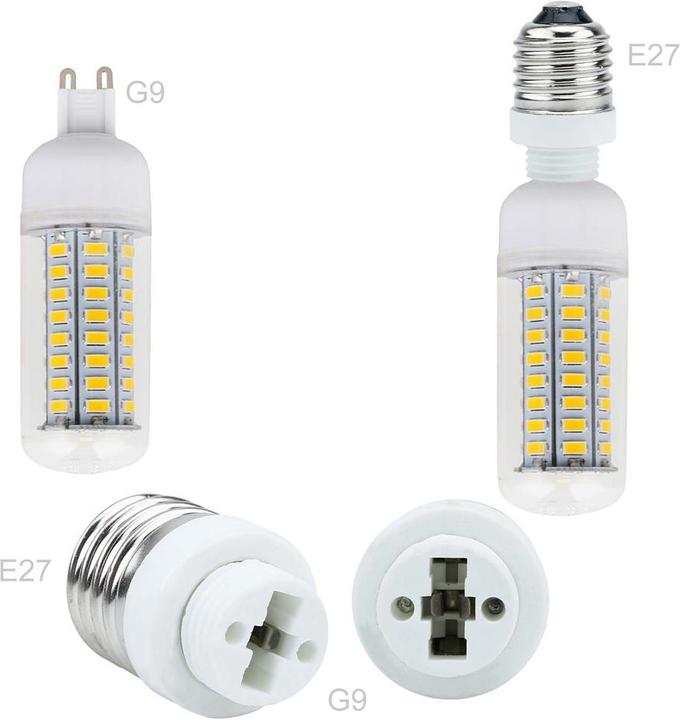 Immagine prodotto Intirilife Adattatore da base E27 a base G9