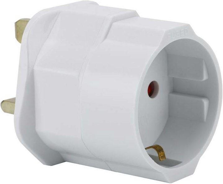 Actual product image Intirilife Socket adapter set of 4 UK type G to EU