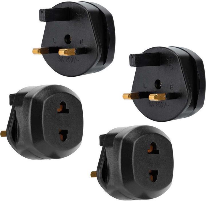 Produktbild Intirilife Steckdosenadapter UK Typ G auf USA Typ A