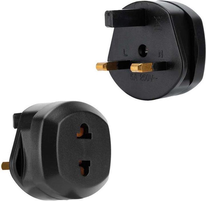 Produktbild Intirilife Steckdosenadapter UK Typ G auf USA Typ A