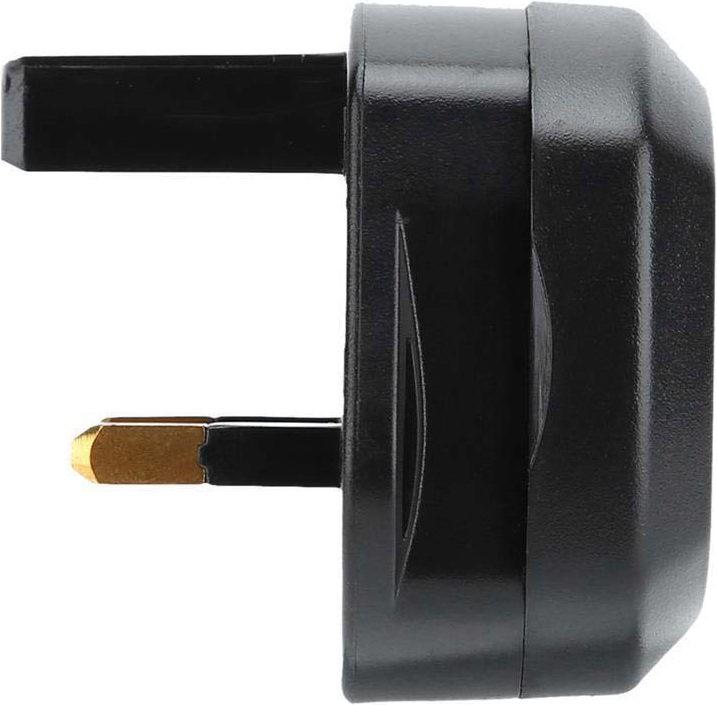 Produktbild Intirilife Steckdosenadapter UK Typ G auf USA Typ A