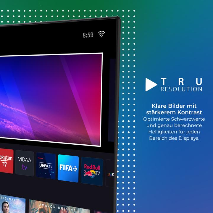 Produktbild Toshiba 24WV3463DAZ 24 Zoll Fernseher / VIDAA Smart TV (HD ready, HDR, Triple-Tuner, Dolby Audio) (24", LED, HD, 2024)