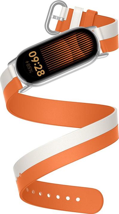 Actual product image Xiaomi Smart Band 9 Dual-tone Leather Strap (PU (inside), Calfskin)
