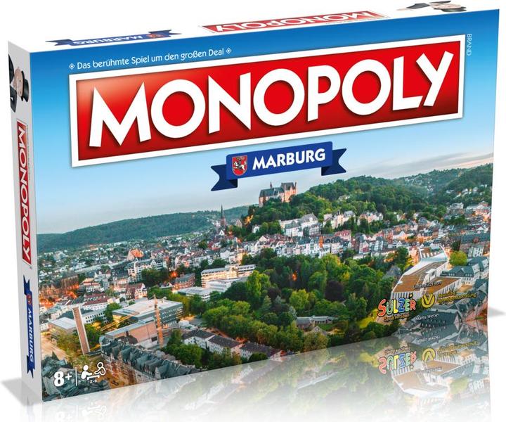 Actual product image Winning Moves Monopoly Marburg (game) (German)