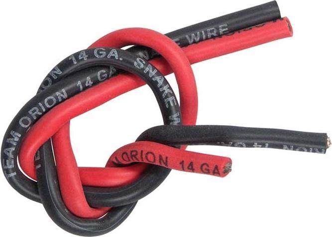 Produktbild Team Orion Snake Wire 14 guage black and Red