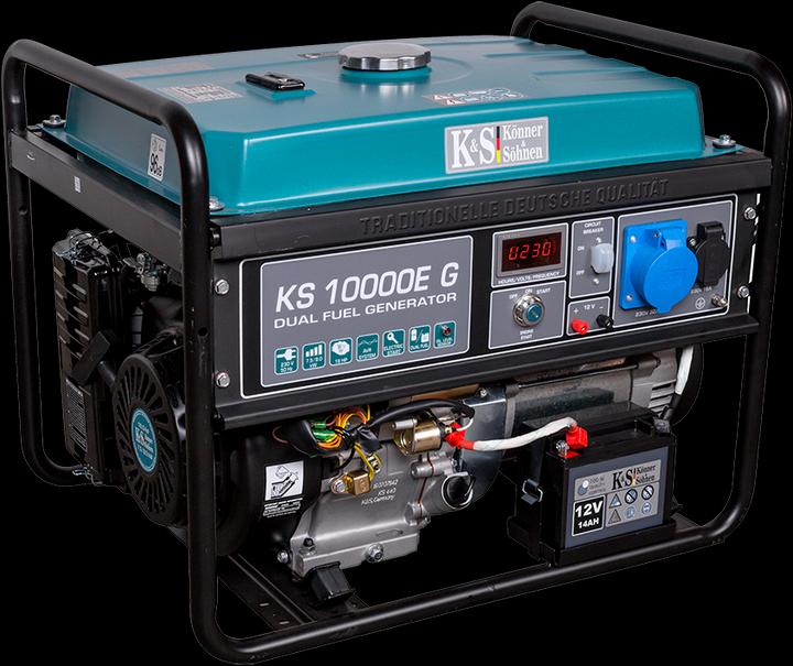 Actual product image Könner & Söhnen KS 10000E G (7500 W, 25 l)