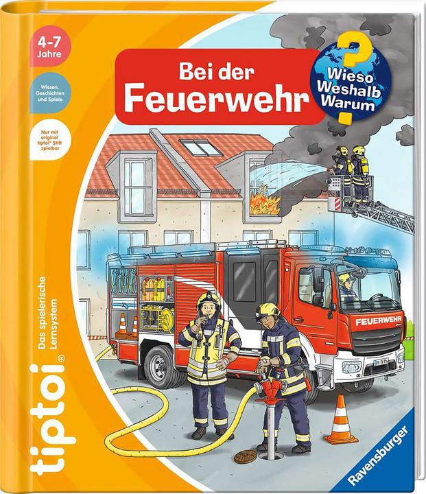 tiptoi Bei der Feuerwehr (Allemand, L'évasion de Daniela, Niklas Böwer, 2022)