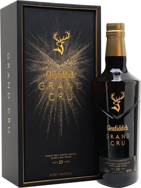 Produktbild Glenfiddich 23 Year Old Grand Cru 23 years old (Single Malt, Scotch Whisky, 1 x 70 cl)