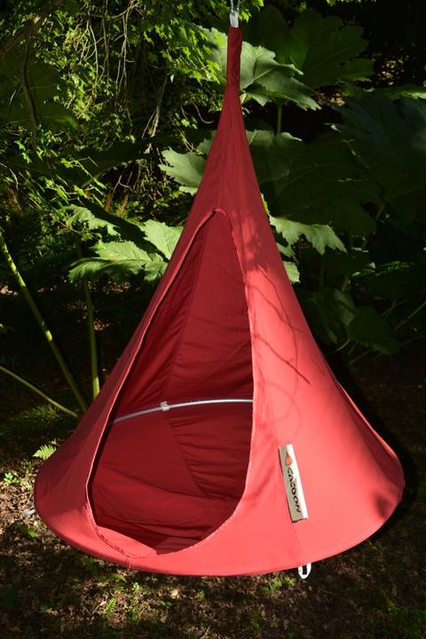 Produktbild Vivere Cacoon Bonsai Hängesessel Rot - max. Belastbarkeit:100 Kg (100 kg)