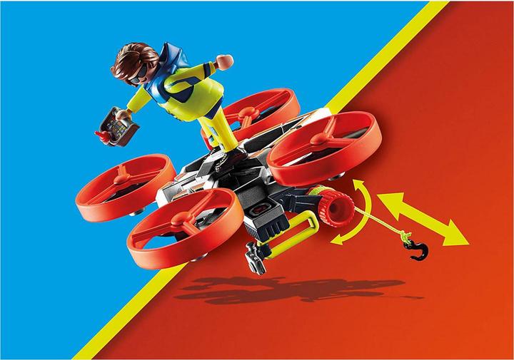 Immagine prodotto Playmobil Seenot: Taucher-Bergung mit Rettungsdrohne (70143, Playmobil City Life)