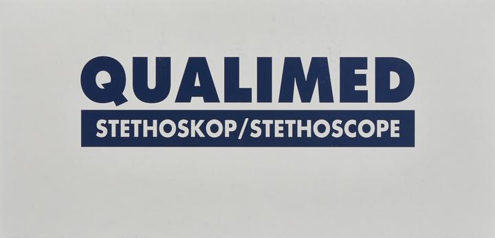 Produktbild Qualimed Doppelkopf-Stethoskop NURSE rot