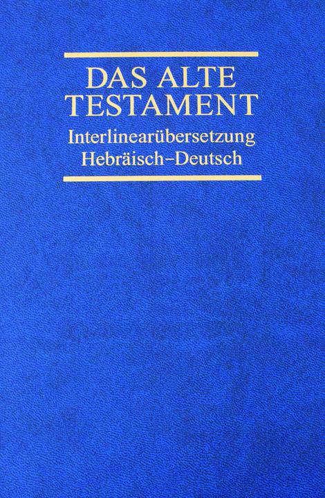 Produktbild Interlinearübersetzung Altes Testament, hebr.-dt., Band 4 (Deutsch, SCM R.Brockhaus, 2022)