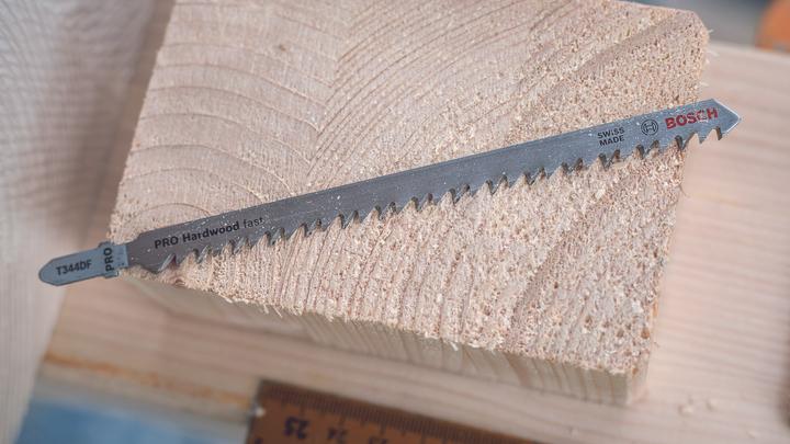 Image du produit Bosch Professional Zubehör Lame de scie sauteuse PRO Hardwood fast T344DF, 152 mm, 25 pcs.