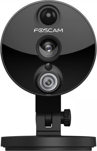 Image du produit Foscam C2 Caméra de surveillance d'intérieur Full HD 2MP 2MP avec capteur infrarouge PIR Noir (1920 x 1080 Pixels)