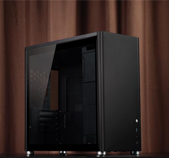 Actual product image Jonsbo D40 ATX Enclosure, Tempered Glass (ATX, mATX)