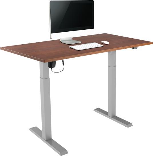 Immagine prodotto LogiLink EO0029G - Telaio per scrivania regolabile elettricamente a 1 motore grigio