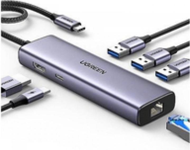 Ugreen CM512 (USB-C, 6 Ports)
