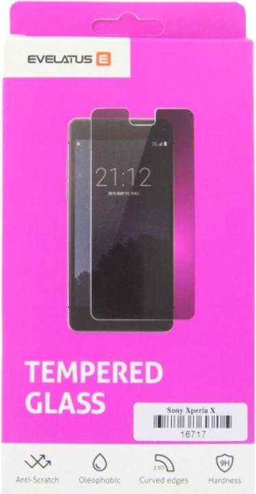 Immagine prodotto Evelatus Xperia X Vetro temperato (1 Pezzo/i, Sony Xperia X)