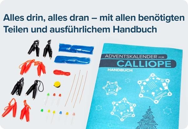 Produktbild Franzis Adventskalender Calliope