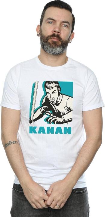 Actual product image Star Wars Mens Rebels Kanan T-Shirt (M)
