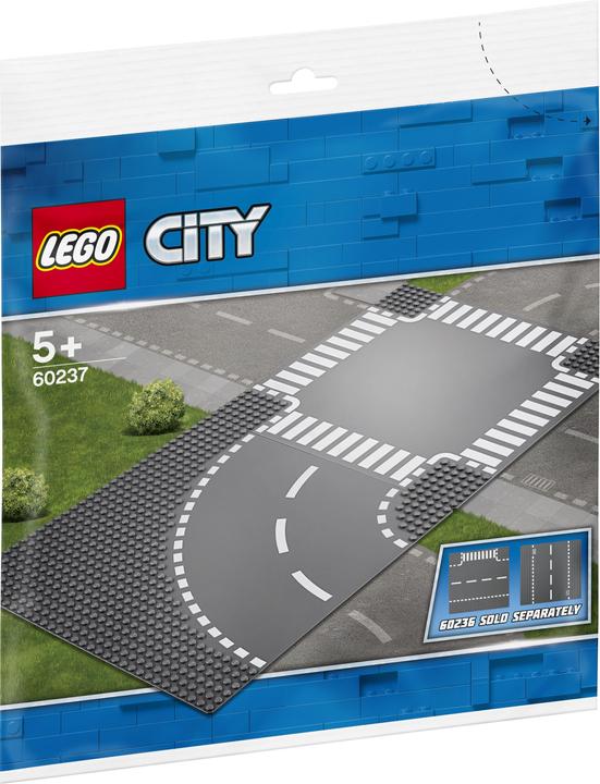 Immagine prodotto LEGO Curva e attraversamento (60237, LEGO City)